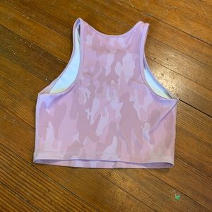 Buff Bunny Pink Camo Crop